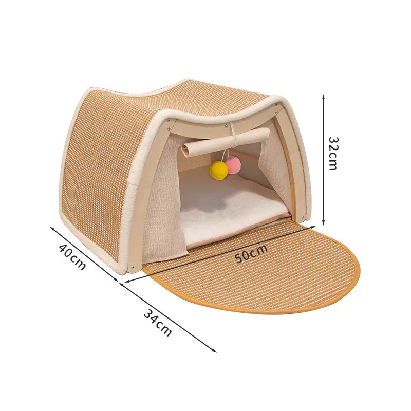 Teepee Pet House for Cats and Dogs