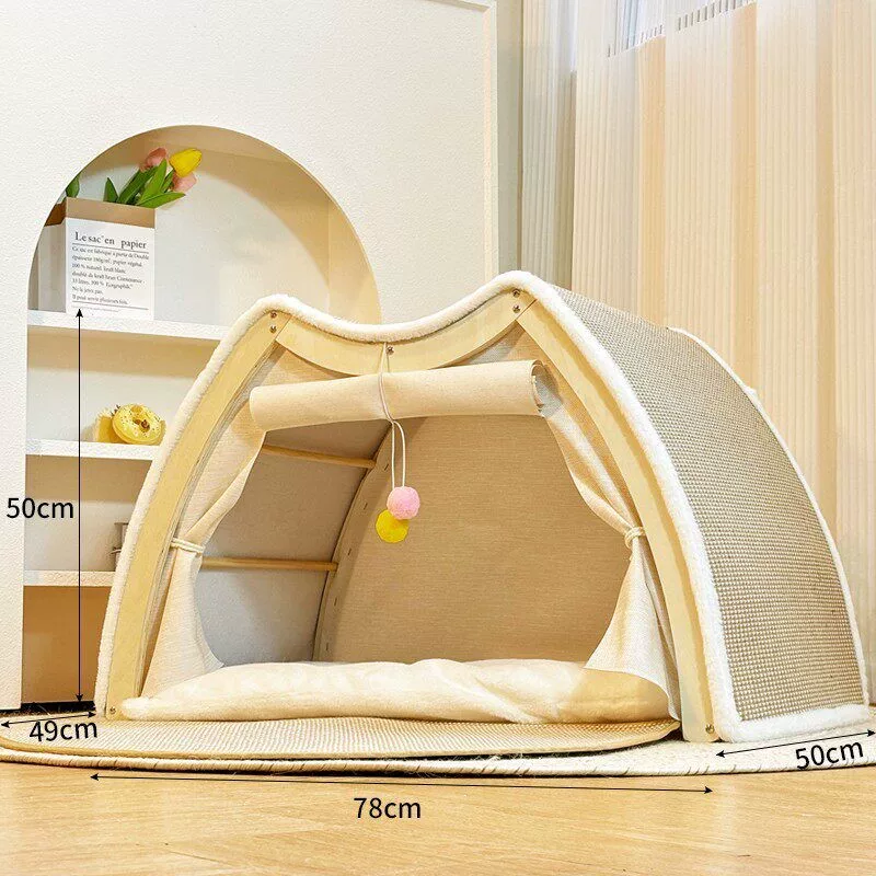 Teepee Pet House for Cats and Dogs