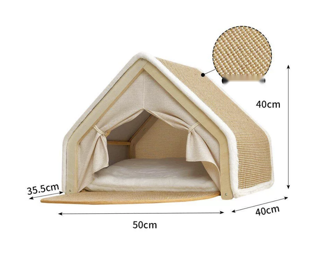 Teepee Pet House for Cats and Dogs