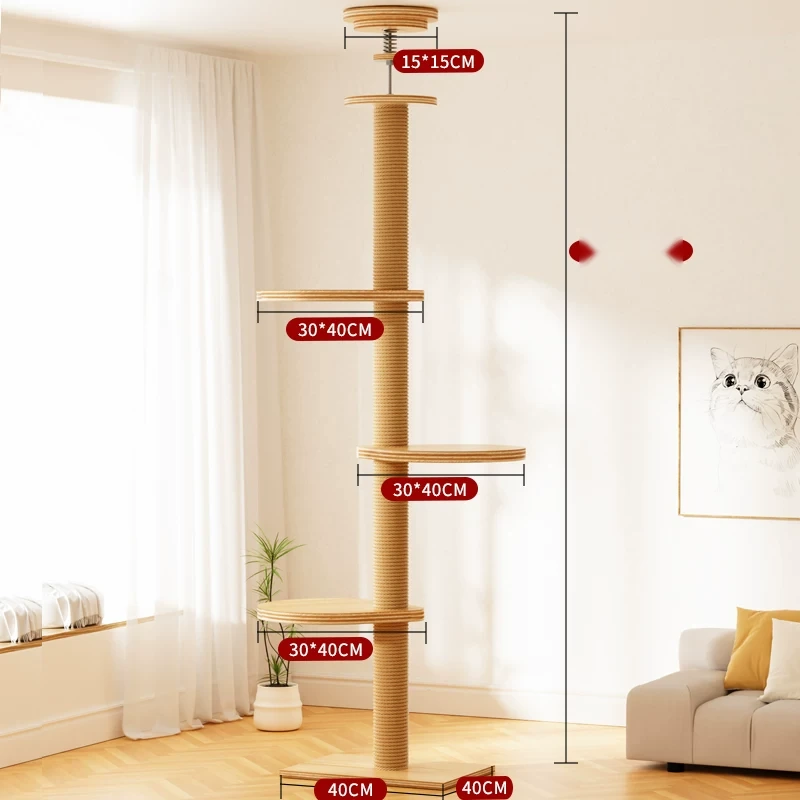 Cat Tree with Scratching Post