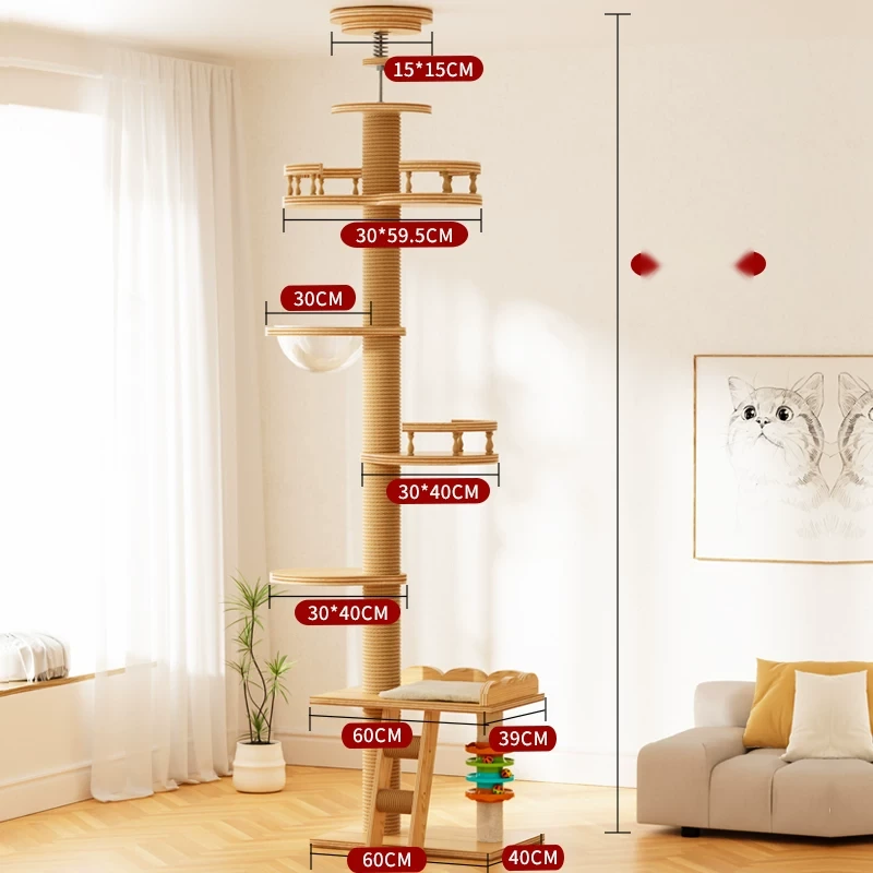 Cat Tree with Scratching Post