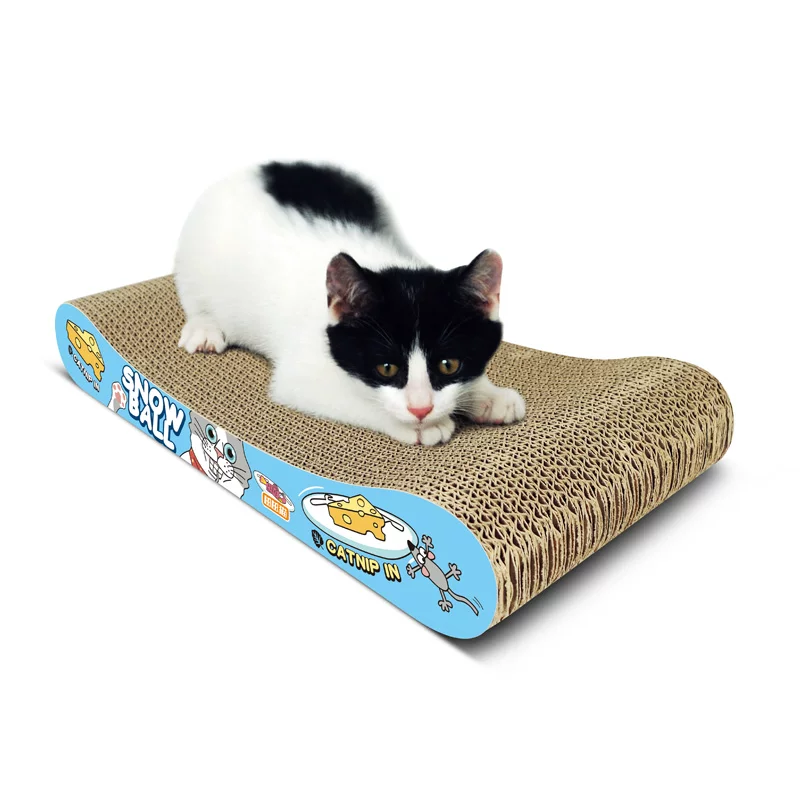 Corrugated Cardboard Cat Scratcher