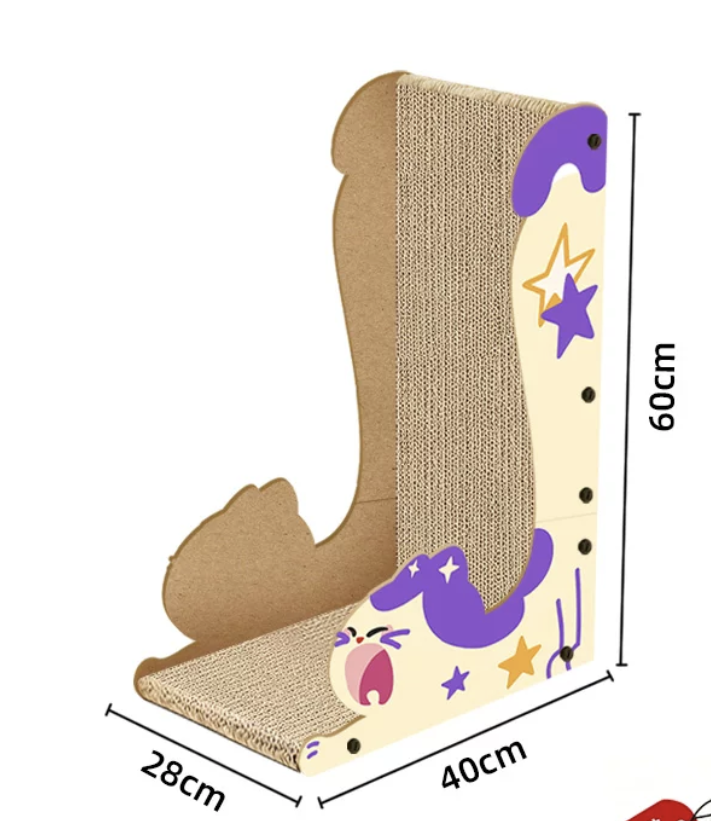 Corrugated Cardboard Cat Scratcher