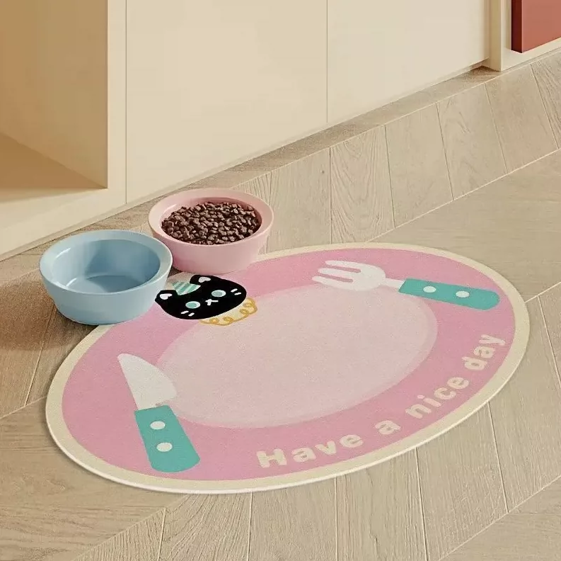 Pet Food Bowl Mat