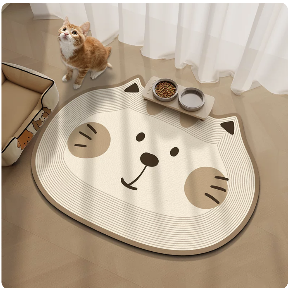Pet Food Bowl Mat