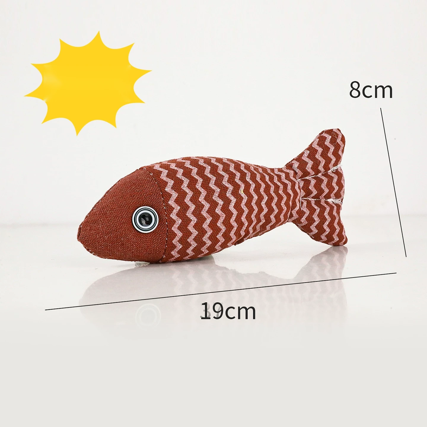 Fish-Shaped Cat Toy