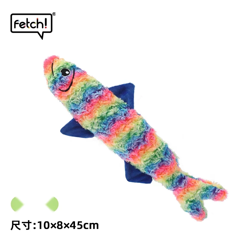 Fish-Shaped Cat Toy