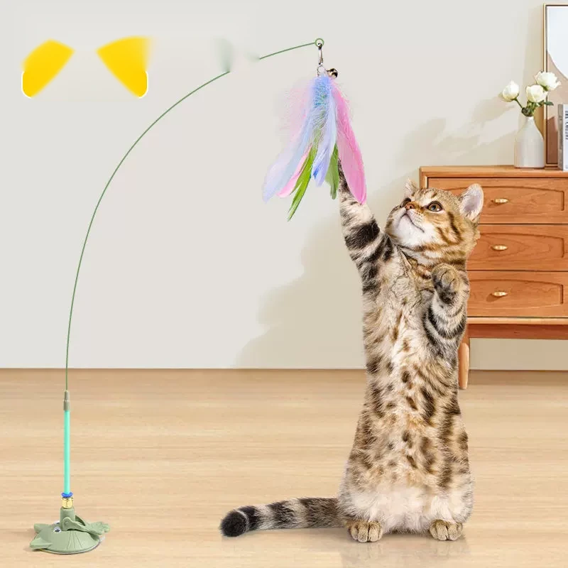 Feather Cat Wand Toy