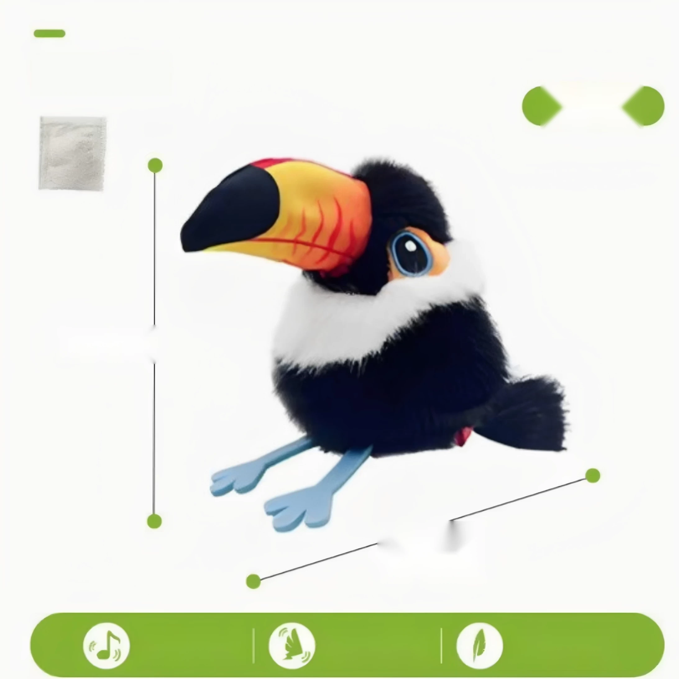 Bird-Shaped Cat Toy