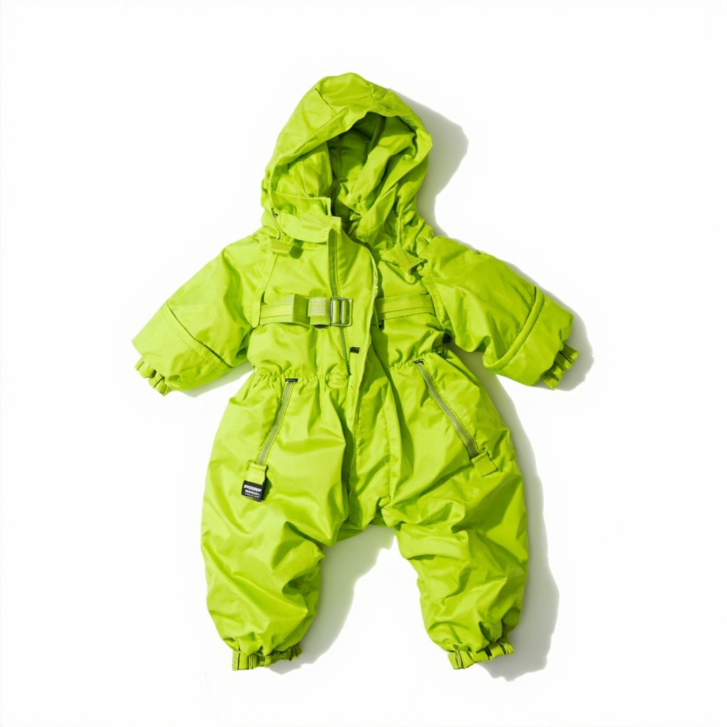 Overalls Winter с шлейкой, капюшоном и карманами for Dogs