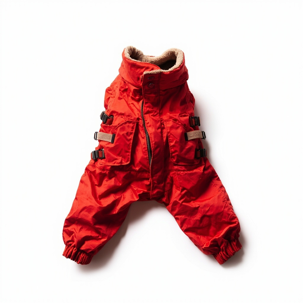 Overalls Winter  с  шлейкой for Dogs