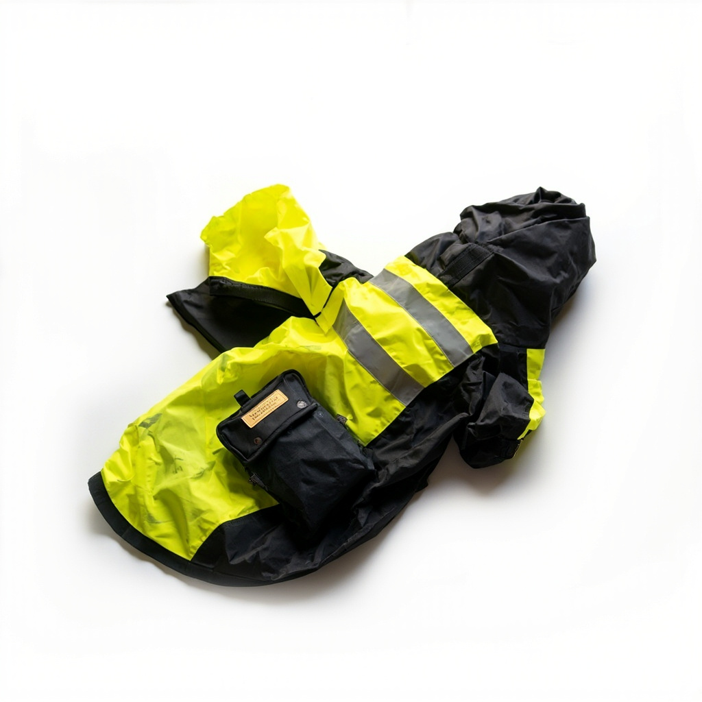 Jacket  Reversible Reflective with Bag  for Dogs