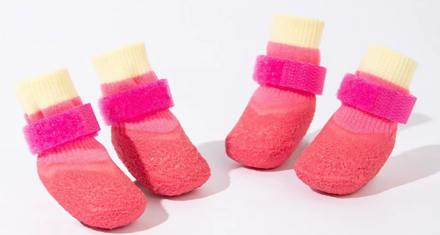 Dog Socks with Rubberized Soles