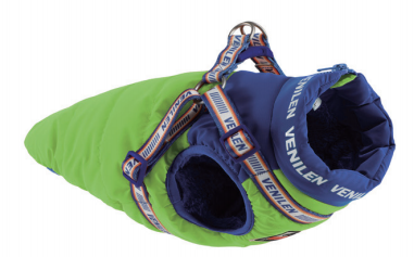 Dog Jacket with Built-In Harness