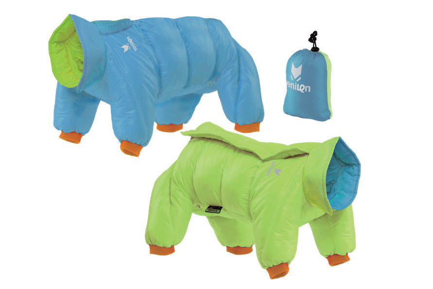 Reversible Waterproof Dog Onesie with Storage Bag