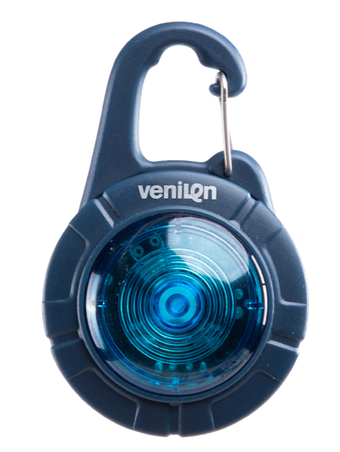 Round LED Collar Light with Carabiner