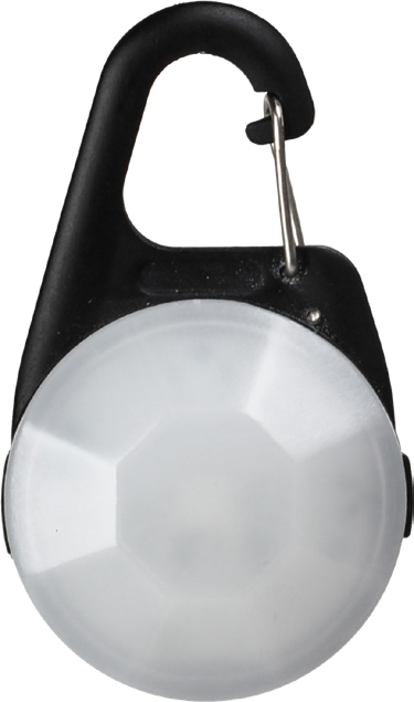 Round LED Collar Light with Carabiner
