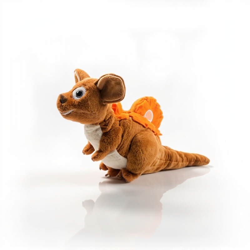 Squeaky Rubber Dinosaur Dog Toy